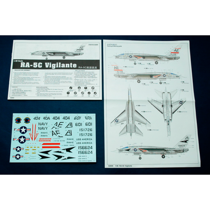 Trumpeter 02809 1:48 Aircraft-RA-5C Vigilante