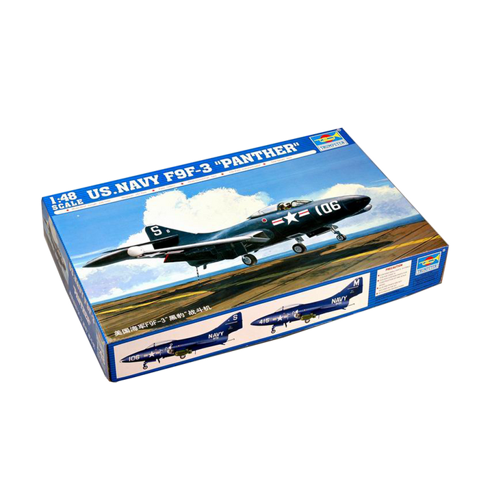 Trumpeter 02834 1:48 U.S.NAVY F9F-3 "PANTHER"