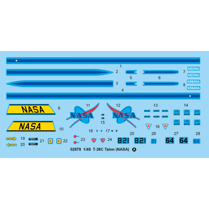 Trumpeter 02878 1:48 T-38C Talon (NASA)