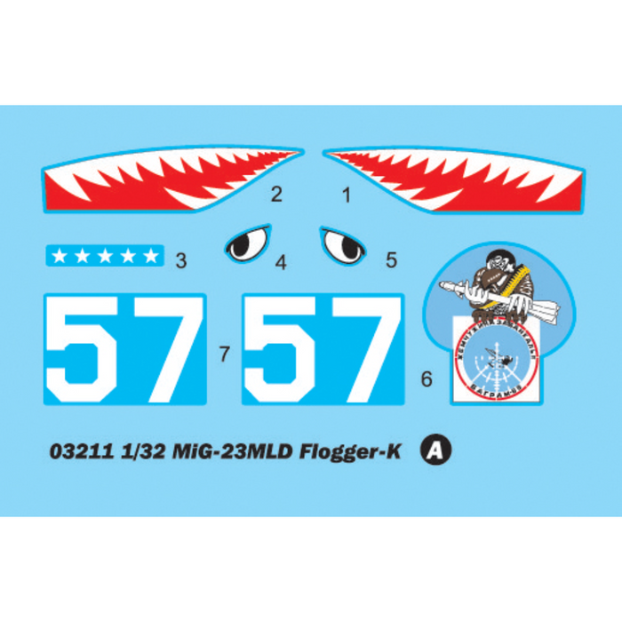 Trumpeter 03211 1:32 MiG-23MLD Flogger-K