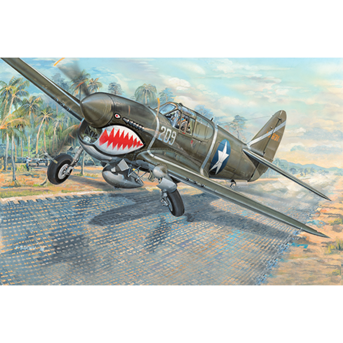 Trumpeter 03227 1:32 P-40F War Hawk