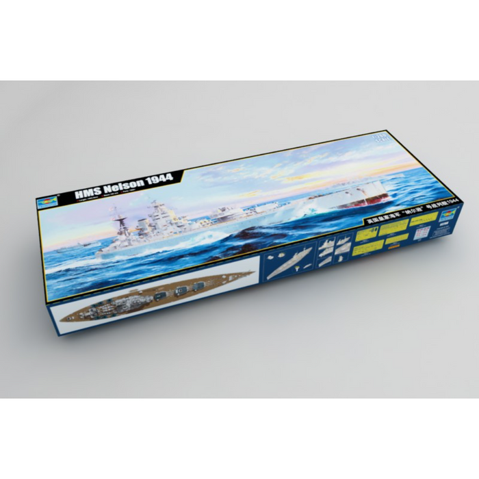 Trumpeter 03708 1:200 HMS Nelson 1944
