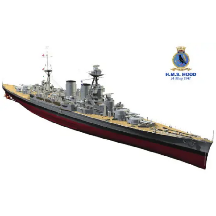 Trumpeter 03710 1:200 HMS Hood Battle Cruiser