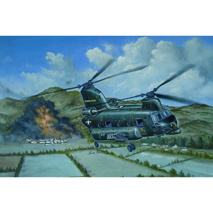 Trumpeter 05113 1:35 ACH-47A Armored Chinook