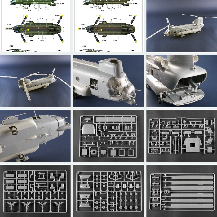 Trumpeter 05113 1:35 ACH-47A Armored Chinook