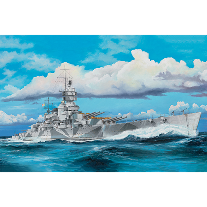 Trumpeter 05320 1:350 Italian Navy Battleship RN Vittorio Veneto 1940