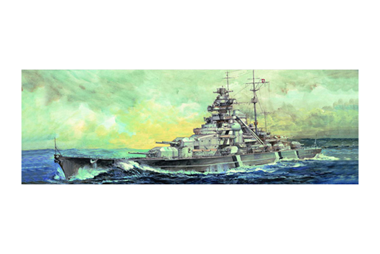 Trumpeter 05711 1:700 Germany Bismarck Battleship 1941