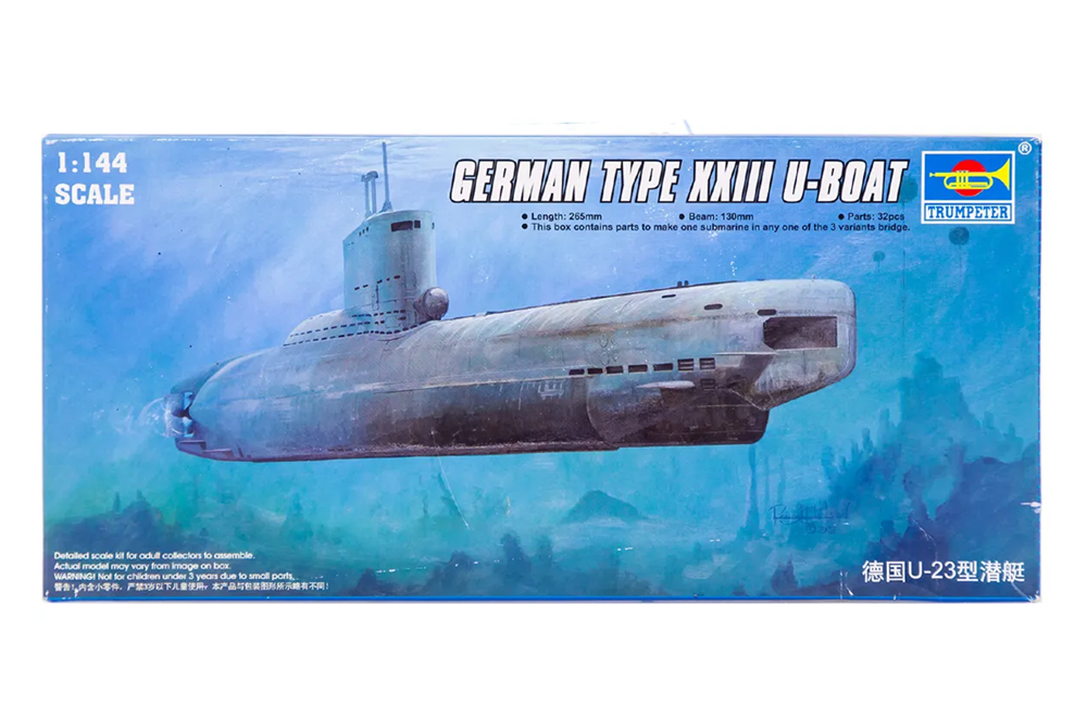 Trumpeter 05908 1:144 German Type XXIII U-Boat