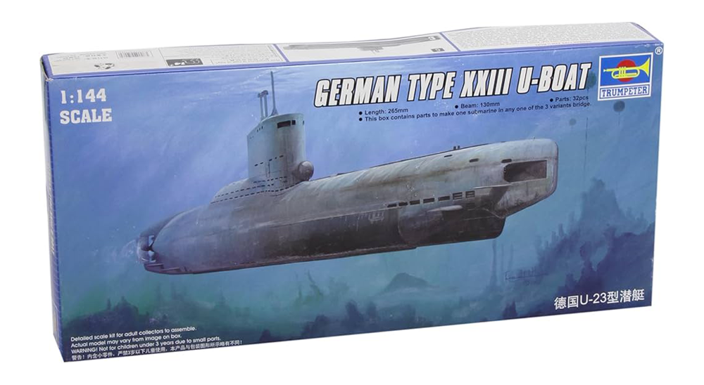 Trumpeter 05908 1:144 German Type XXIII U-Boat