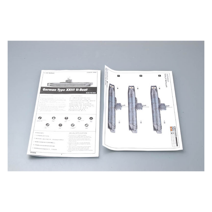 Trumpeter 05908 1:144 German Type XXIII U-Boat