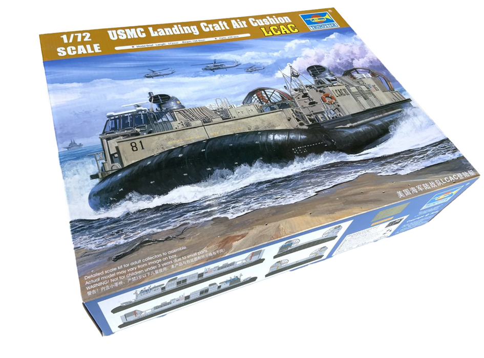 Trumpeter 07302 1:72 USMC Landing Craft Air Cushion - LCAC