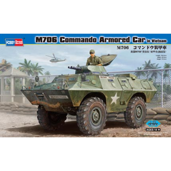 Hobby Boss 82418 1:35 M706 Commando Armored Car in Vietnam