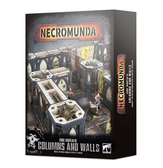 Necromunda 300-48 Zone Mortalis: Columns & Walls