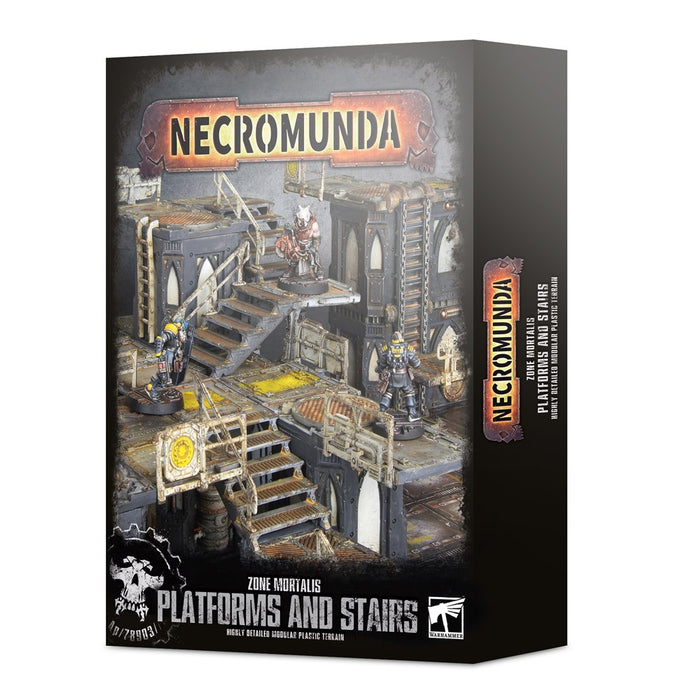 Necromunda 300-49 Zone Mortalis: Platforms & Stairs