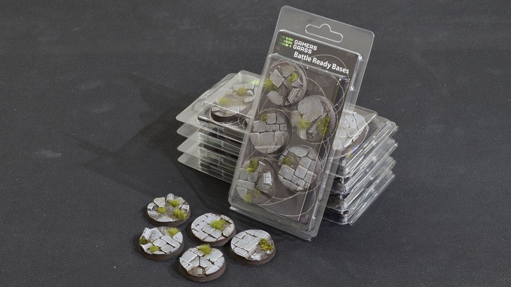Gamers Grass Temple Bases - Round 50mm (x3)