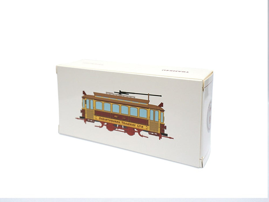 Trams4u 1:87 Box Car No.11 Standard Edition - Christchurch Tramways