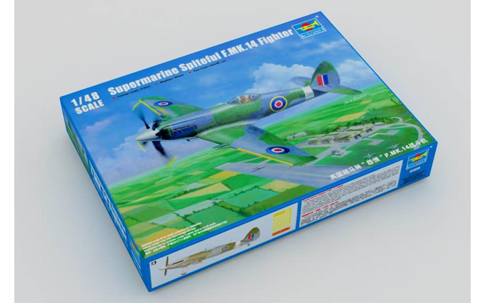 Trumpeter 02850 1:48 Supermarine Spiteful F.MK.14 Fighter