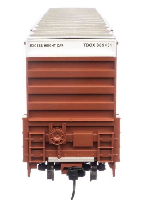 Walthers Mainline 910-3038 HO 60' High Cube Plate F Boxcar - Ready to Run - TTX TBOX #889451