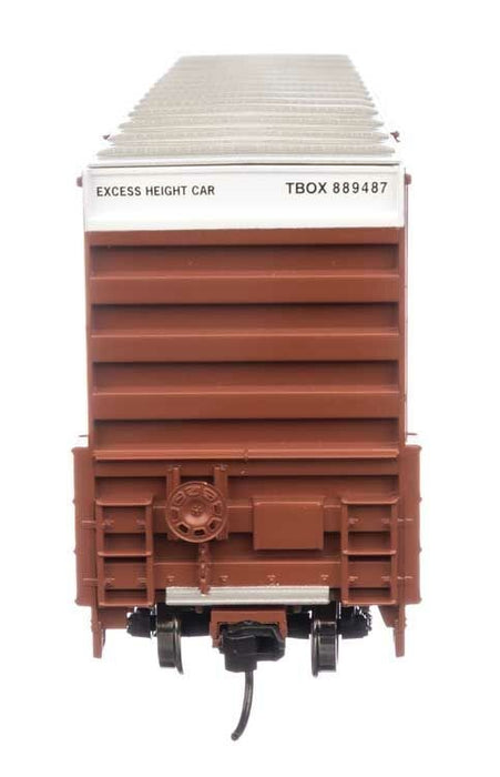 Walthers Mainline 910-3039 HO 60' High Cube Plate F Boxcar - Ready to Run - TTX TBOX #889487