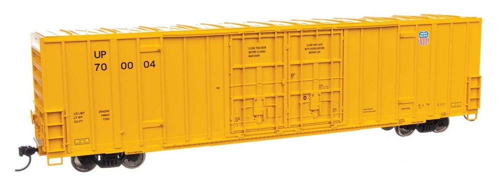 Walthers Mainline 910-3046 HO 60' High Cube Plate F Boxcar - Ready to Run - Union Pacific(R) #700004