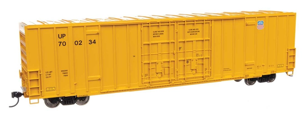 Walthers Mainline 910-3049 HO 60' High Cube Plate F Boxcar - Ready to Run - Union Pacific(R) #700234