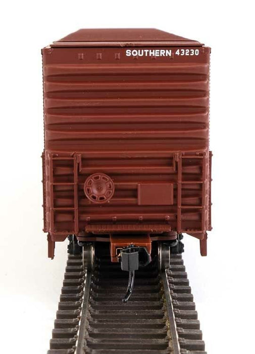 Walthers Mainline 910-3238 HO 60' Pullman-Standard Auto Parts Boxcar (10' and 6' doors) - Ready to Run - Southern #43230