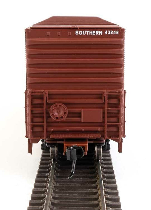 Walthers Mainline 910-3239 HO 60' Pullman-Standard Auto Parts Boxcar (10' and 6' doors) - Ready to Run - Southern #43246