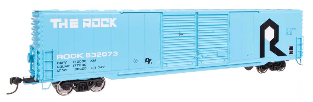 Walthers Mainline 910-3413 HO 60' Pullman-Standard Double Door Auto Parts Boxcar - Ready to Run -- Rock Island #532073