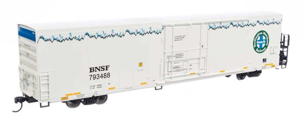 Walthers Mainline 910-4144 HO 72' Modern Refrigerator Boxcar - BNSF Railway #793488