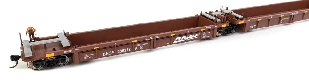 Walthers Mainline 910-55662 HO Thrall 5-Unit Rebuilt 40' Well Car - BNSF Railway #238212 A-E