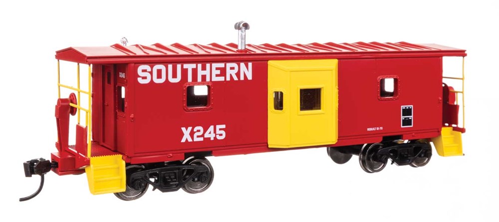 Walthers Mainline 910-8680 HO International Bay Window Caboose - Ready to Run -- Southern Railway #X245