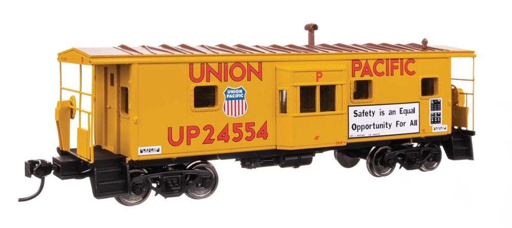 Walthers Mainline 910-8681 HO International Bay Window Caboose - Ready to Run -- Union Pacific(R) #24508