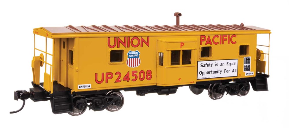 Walthers Mainline 910-8682 HO International Bay Window Caboose - Ready to Run -- Union Pacific(R) #24554