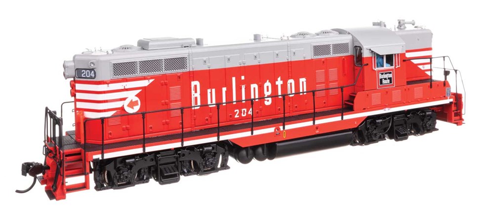 Walthers Proto 920-42419 HO EMD GP7 - LokSound 5 Sound and DCC -- Chicago, Burlington & Quincy #204
