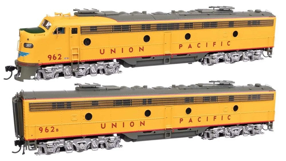 Walthers Proto 920-49954 HO EMD E9A - E9B - City of San Francisco -- Union Pacific(R) #962, 962B (yellow, gray, red)