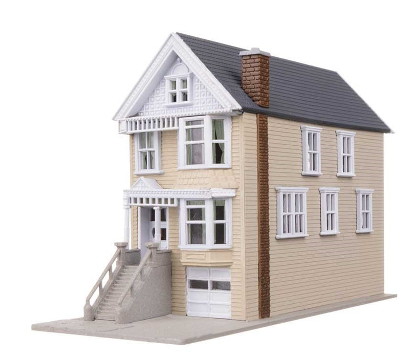 Walthers Trainline 931-1054 N Gingerbread House Victorian House -- Kit - 4.29 x 10.64 x 6.83cm