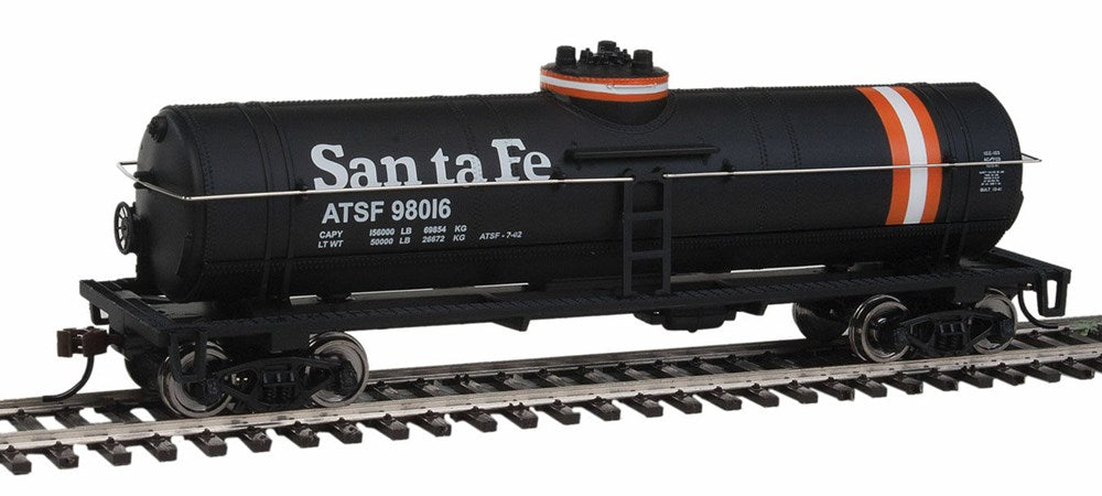 Walthers Trainline 931-1444 HO Tank Car ATSF #98016