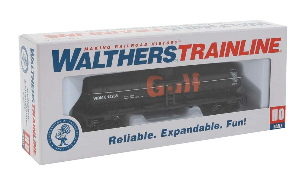 Walthers Trainline 931-1612 HO 40' Tank Car GULF