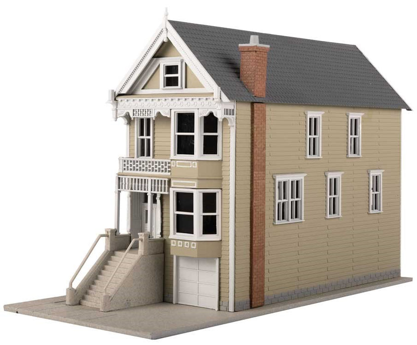Walthers Trainline 931-950 HO Kavanaugh House Victorian House -- Kit - 9.05 x 19.53 x 12.7cm