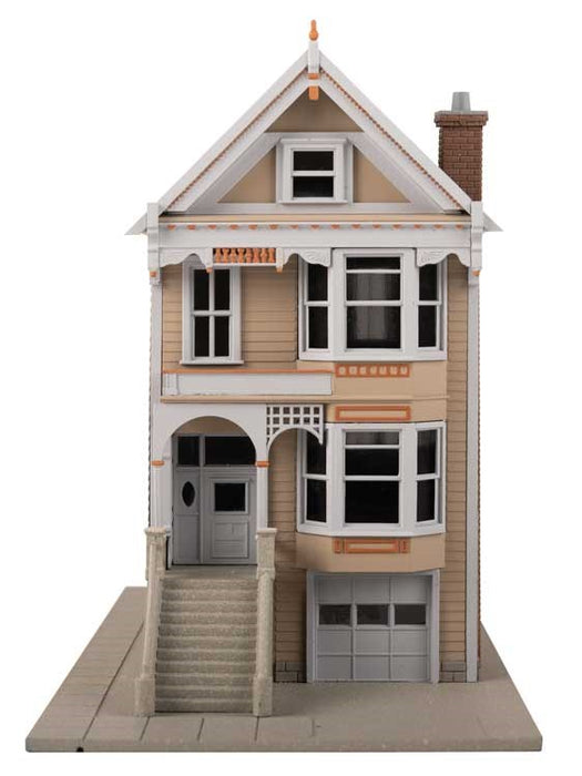Walthers Trainline 931-951 HO Queen Anne House Victorian House -- Kit - 9.05 x 19.53 x 12.7cm