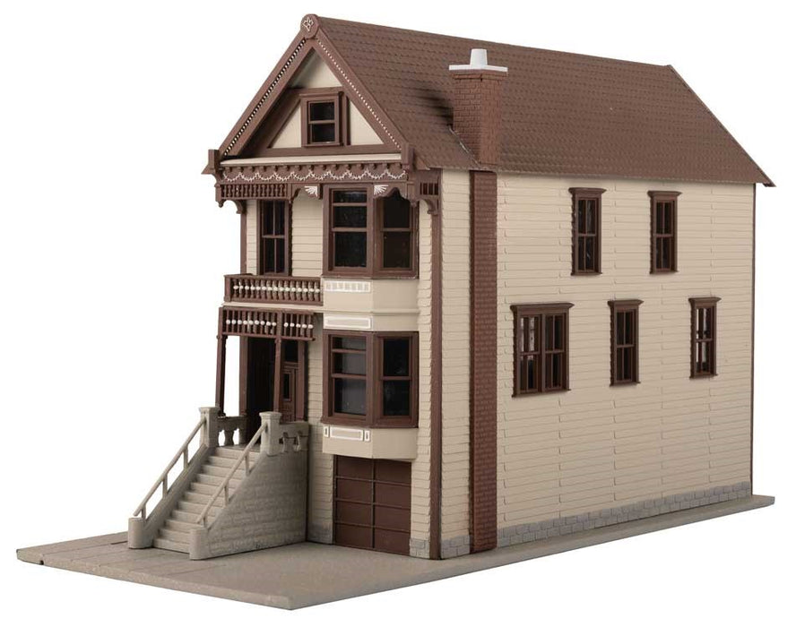 Walthers Trainline 931-952 HO Steiner House Victorian House -- Kit - 9.05 x 19.53 x 12.7cm