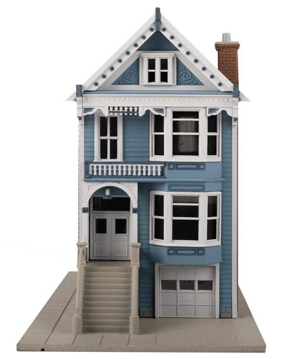 Walthers Trainline 931-953 HO Painted Lady House Victorian House -- Kit - 9.05 x 19.53 x 12.7cm