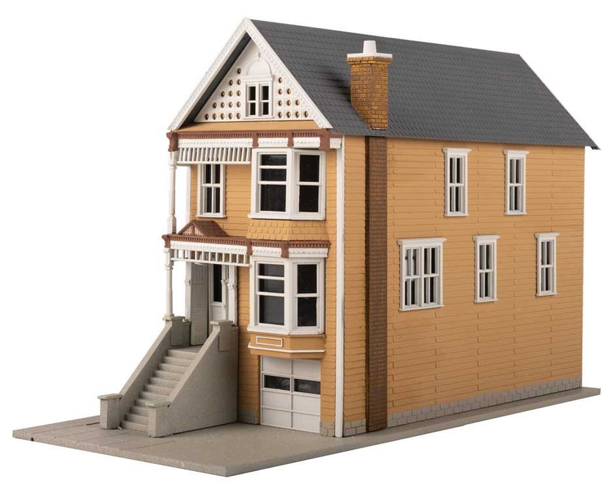 Walthers Trainline 931-954 HO Gingerbread House Victorian House -- Kit - 9.05 x 19.53 x 12.7cm