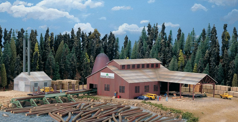 Walthers Cornerstone 933-3236 N Mountain Lumber Company Sawmill -- Kit