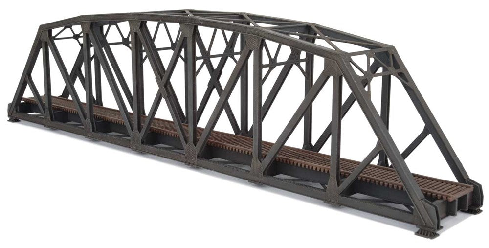 Walthers Cornerstone 933-3870 N Single-Track Arched Pratt Truss Bridge -- Kit - 35.7 x 5 x 8.8cm