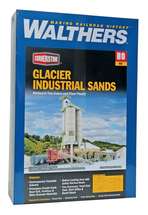 Walthers Cornerstone 933-4035 HO Glacier Industrial Sands -- Kit