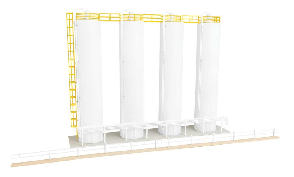 Walthers Cornerstone 933-4145 HO Plastic Pellet Plant -- Kit