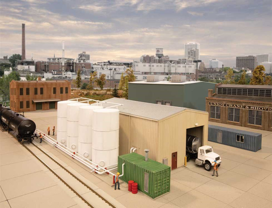 Walthers Cornerstone 933-4181 HO Corn Syrup Transfer - Transload Facility -- Kit