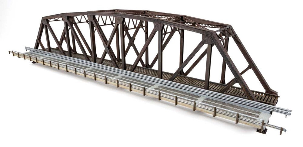 Walthers Cornerstone 933-4523 HO Truss Railroad Bridge with Roadway -- Kit