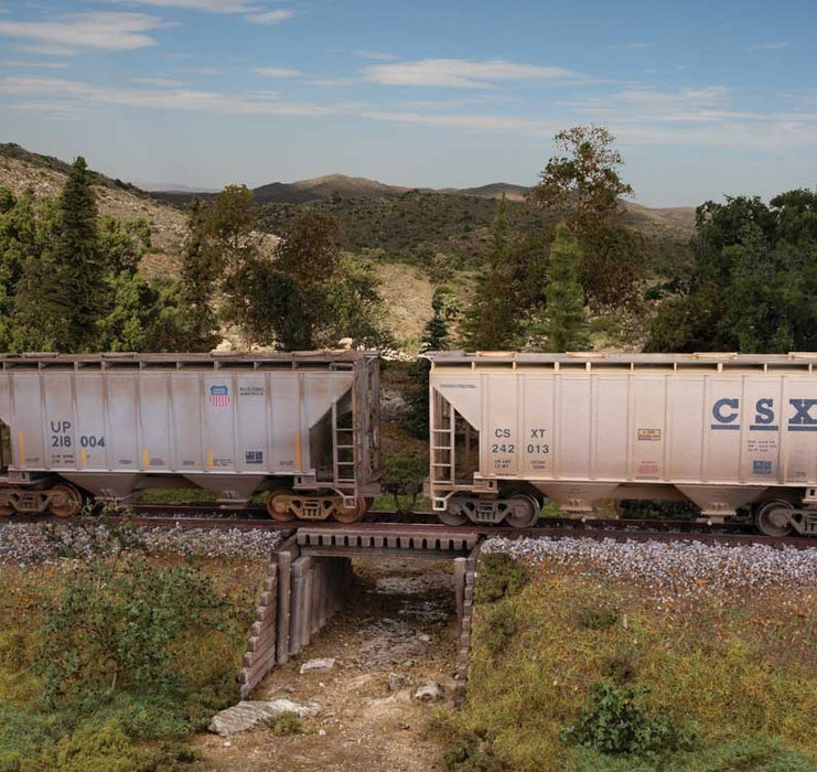 Walthers Cornerstone 933-4528 HO Short-Beam Bridge -- Kit